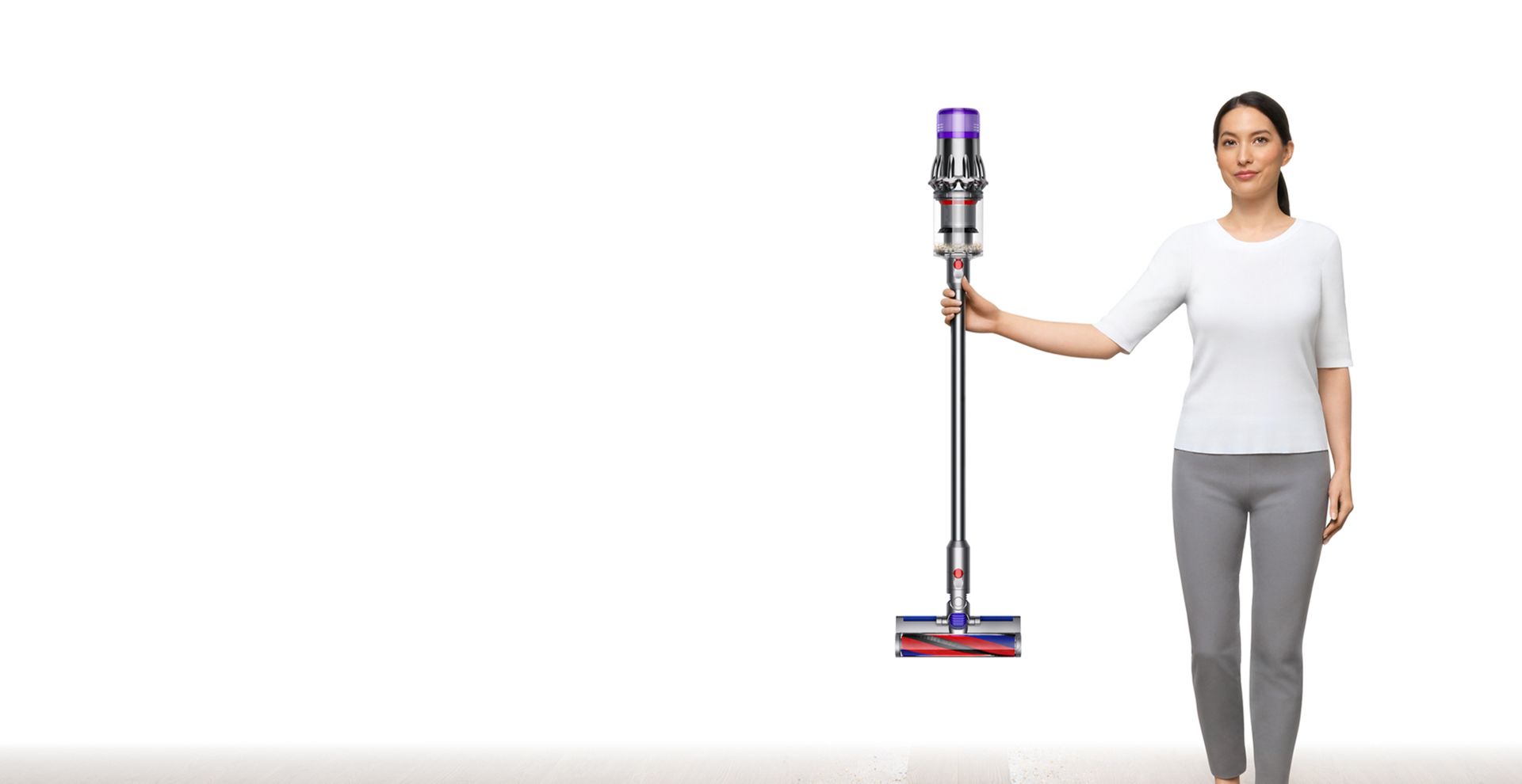 Dyson Digital Slim Fluffy Extra Cordless Vaccum Cleaner Purple V18 Slim Fluffy Xt Dyson